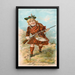 The mountaineer - Anonymous — framed artwork on a wall