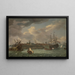 L'île d'Onrust near Batavia - Anonymous — framed artwork on a wall