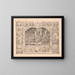 The life of our Lord and Savior Jesus Christ - Anonymous — framed artwork on a wall