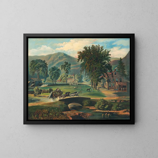 The diligence - Anonymous — framed artwork on a wall