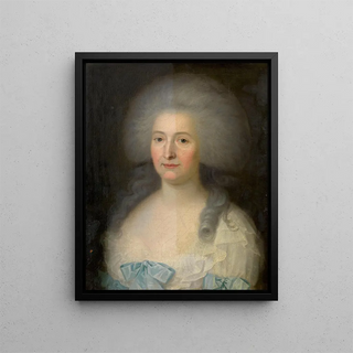 Thérèse von Marinelli, wife of the theater director - Anonymous — framed artwork on a wall