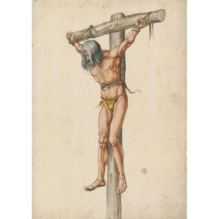 The thief on the cross - Anonymous — artwork view