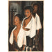 Reproduction of the painting of Three Children with White Towels - Anonymous