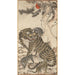 Reproduction of the painting Tiger Family Painting - Anonymous