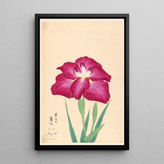 Torchlight Painting Kagaribi - Anonymous — framed artwork on a wall