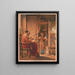 Épreuve de patience - Anonymous — framed artwork on a wall