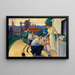 Untitled Painting - Anonymous — framed artwork on a wall