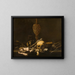 Still life vanity - Anonymous — framed artwork on a wall