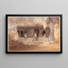 View of Elephanta - Anonymous — framed artwork on a wall