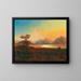 View of Salzburg - Anonymous — framed artwork on a wall