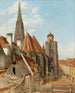 View of Saint-Étienne Cathedral - Anonymous — artwork view