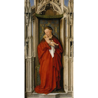 Virgin and Child in a niche - Anonymous — artwork view