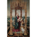 Virgin and Child under a canopy - Anonymous — artwork view