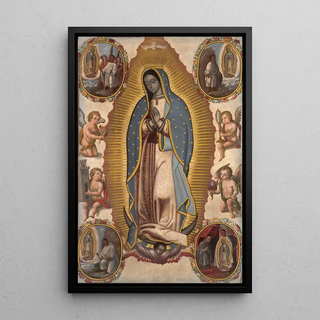 Virgin of Guadalupe - Anonymous — framed artwork on a wall