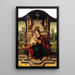 Reproduction of the painting Virgin and Child Painting - Anonymous