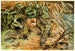 Water Varan Lizard Painting Prying a Nest - Anonymous — artwork view