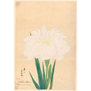 Reproduction of the painting Vague sous la lune Gekka no Nami - Anonyme