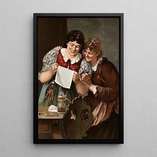 Reproduction of the painting Publicité pour les bières fines de Wiedemann - Anonyme