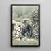 Reproduction of the painting Winter Painting in Switzerland - Anonymous
