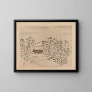 Yofu gajo Pl10 - Anonymous — framed artwork on a wall