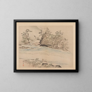 Yofu gajo Pl13 - Anonymous — framed artwork on a wall