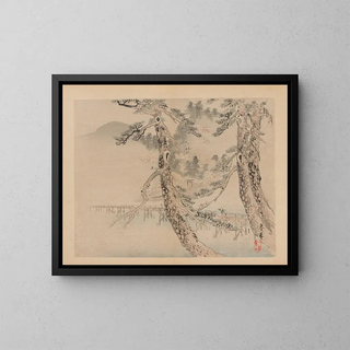Yofu gajo Pl15 - Anonymous — framed artwork on a wall