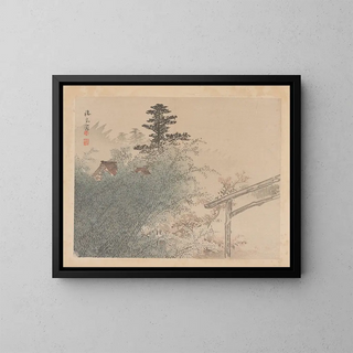Yofu gajo Pl22 - Anonymous — framed artwork on a wall