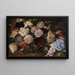 Flower Study - Anselm Feuerbach — framed artwork on a wall