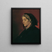 Henriette Feuerbach the artist's mother-in-law - Anselm Feuerbach — framed artwork on a wall