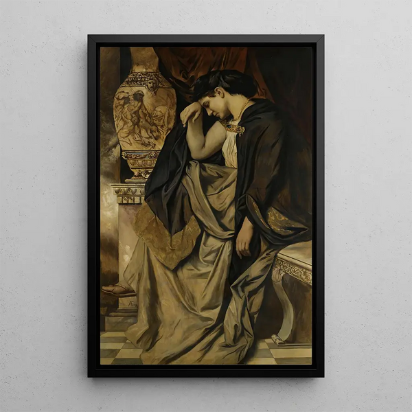 Médée - Anselm Feuerbach — framed artwork on a wall