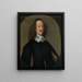 Chrysostome Coeler - Anselm van Hulle — framed artwork on a wall