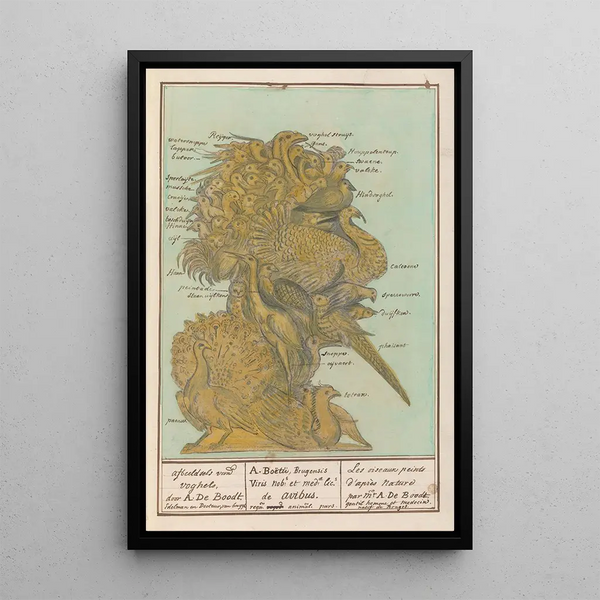 Reproduction of the painting Allegory of Air - Anselmus Botius de Boodt