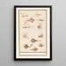 Reproduction of the painting Leaf with twelve fish and squids - Anselmus Botius de Boodt