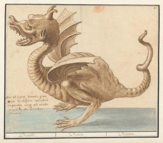 Dragon - Anselmus Botius de Boodt — artwork view