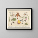 Ensemble of Natural Sciences No. 5 Mixing Sheet - Anselmus Botius de Boodt — framed artwork on a wall