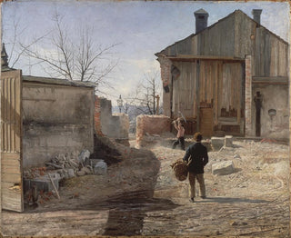 Demolition of the old orphanage in Stockholm - Anshelm Schultzberg — artwork view