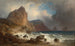 Marina Piccola Capri Painting - Antal Ligeti — artwork view