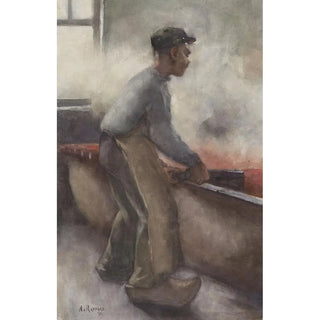 Reproduction of the painting A Crab - Anthon Gerhard Alexander van Rappard