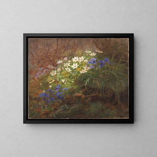 Anémones - Anthonie Christensen — framed artwork on a wall