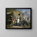 La suiveuse de camp - Anthonie Constantijn Govaerts — framed artwork on a wall
