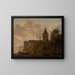 Château Montfort - Anthonie Jansz van der Croos — framed artwork on a wall
