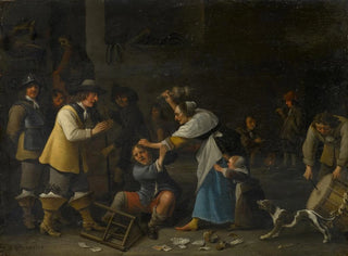 Combat dans la taverne - Anthonie Palamedesz — artwork view