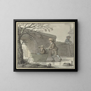 Duwslede - Anthony Andriessen — framed artwork on a wall