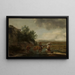 Pastoral landscape painting - Anthony Molijn — framed artwork on a wall