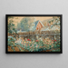 Floral Garden Painting - Anthony Thieme — framed artwork on a wall