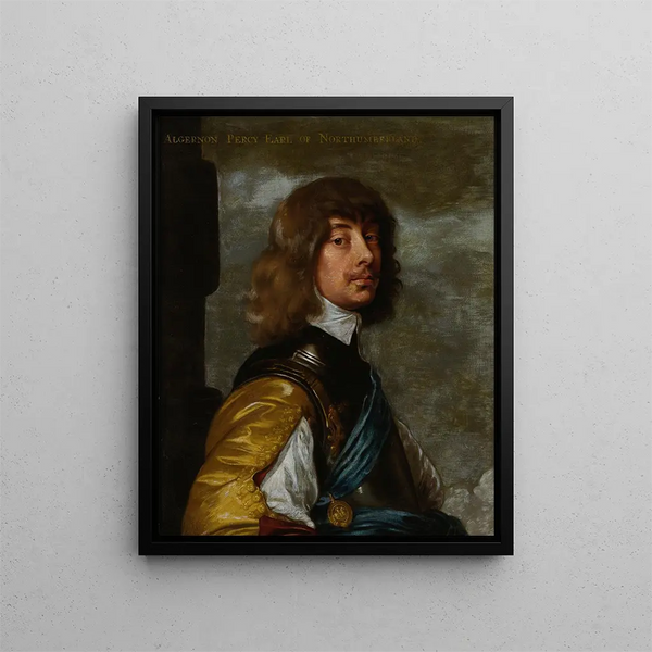 Algernon Percy, 10th Earl of Northumberland - Antoine van Dyck — framed artwork on a wall