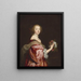 Catherine Howard Lady d'Aubigny - Antoine van Dyck — framed artwork on a wall