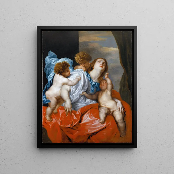 Charité - Antoine van Dyck — framed artwork on a wall