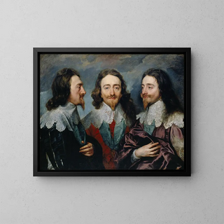 Charles I Painting - Antoine van Dyck — framed artwork on a wall