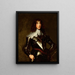 Charles Louis Elector Palatine - Antoine van Dyck — framed artwork on a wall